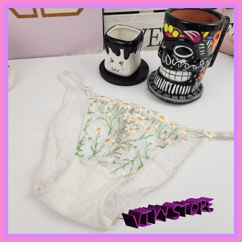 💕 NWT Victoria’s Secret Dream Angels Mini String Panty Small #7287 💕
